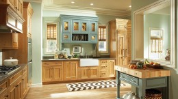 Color Pop in Kitchen | by Medallion, available at The Cabinet Store Twin Cities MN